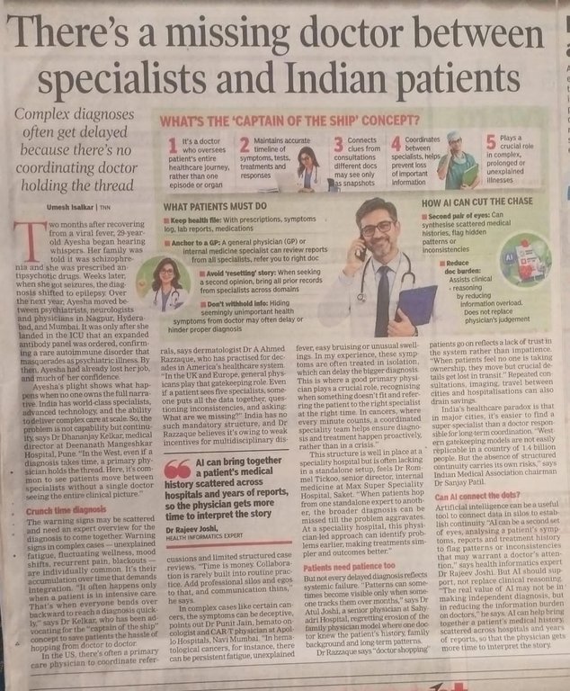 Missing Doctor in Indian HealthCare